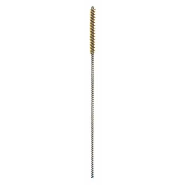 Mini Twisted Brush, Brass, 1/8
