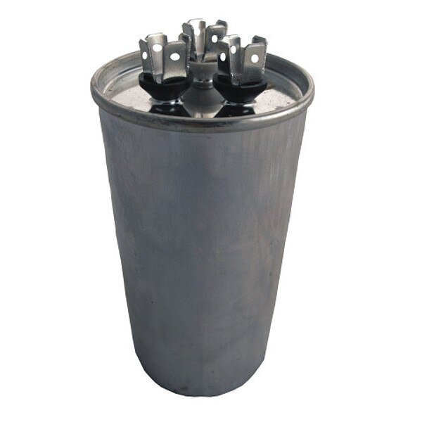 Round Dual Run Capacitor, CD45+3X440R, SUPCO, Mfr# CD45+3X440R