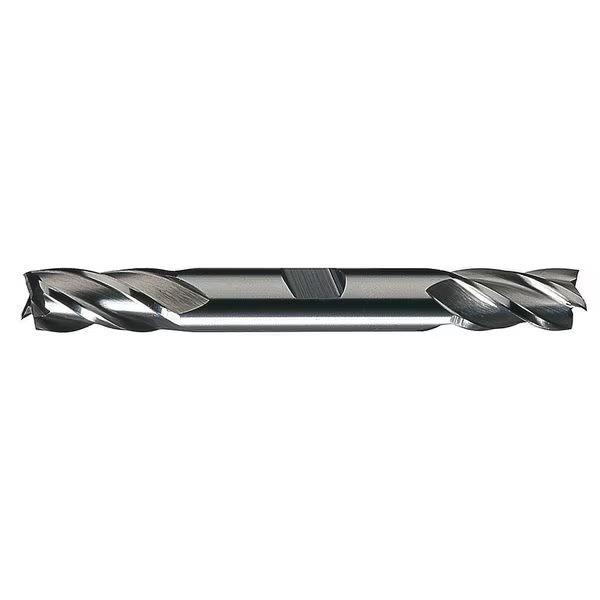 4-Flute HSS Center Cutting Square Double End Mill Cleveland HD-4C Bright 1/2x1/2x1x4-1/8, CLEVELAND, Mfr# C41216