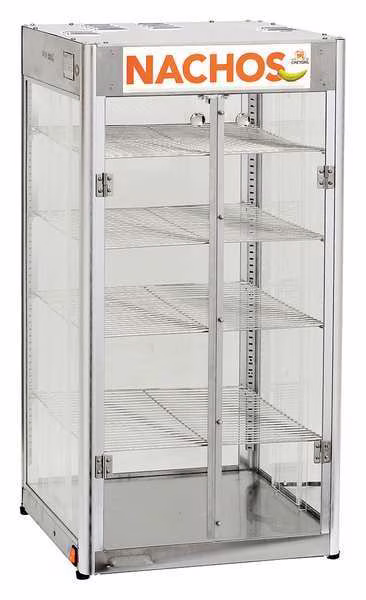 Nacho Chips Heated Display Case, 1 Shelf