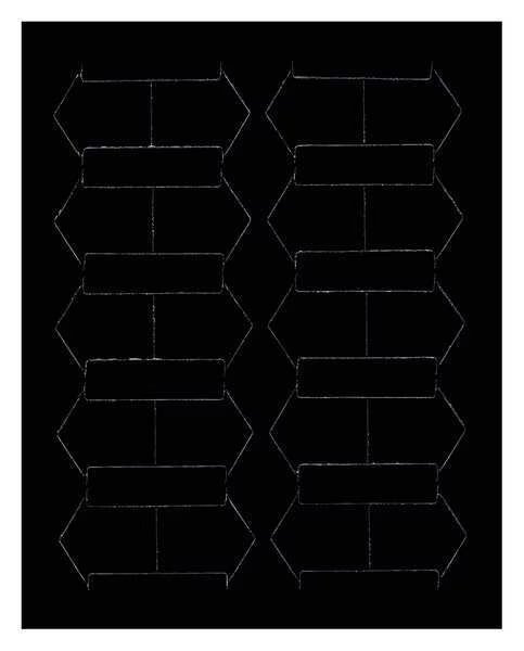 Magnetic Arrows, 3/4 In. W, Black, PK20, Magna Visual, Mfr#: FI-427