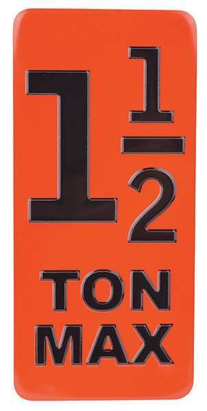 Capacity Inlay, 1 1/2 Ton, Cm, Mfr#: 40908