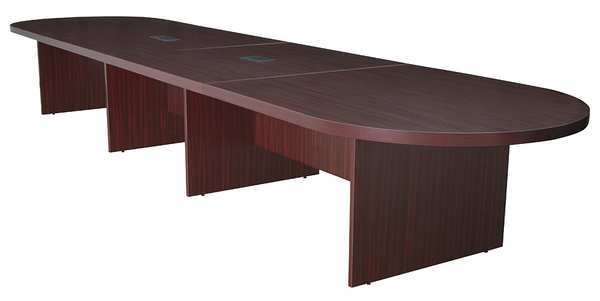 Race TrackLegacy Modular Conference Tables, 216X52X29, WoodTop, REGENCY, Mfr# LCTRT21652MH