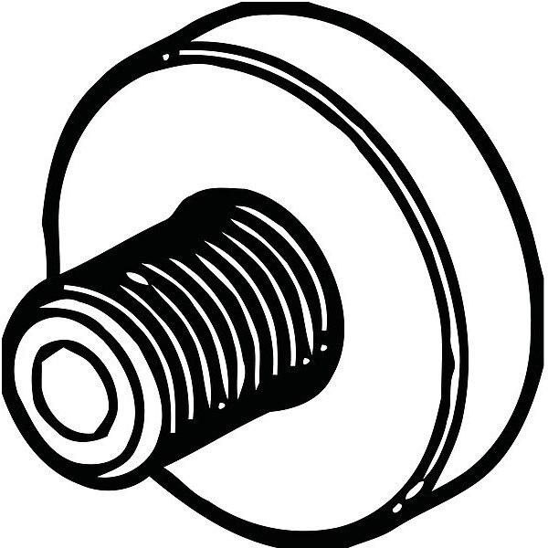 Hardware, MIL Shower Head Cool SCRW, Erickson, Mfr#: 420.241
