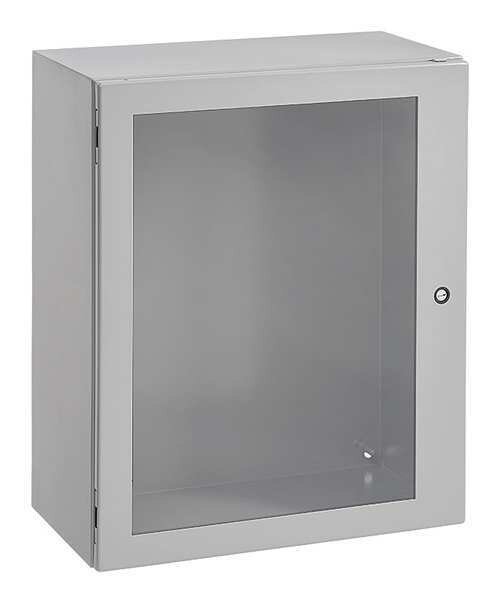 NEMA 4, 12, 13 24.0 in H x 20.0 in W x 10.0 in D Wall Mount Enclosure, NVENT HOFFMAN, Mfr# CSD242010
