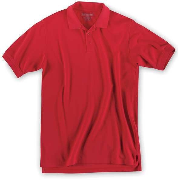 Short Sleeve Utility Polo, 3XL, Range Red, 5.11, Mfr# 41180T