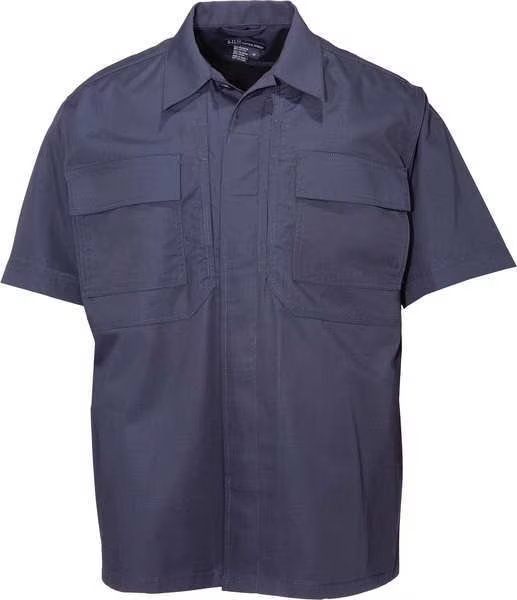 Taclite TDU Shrt Slv Shirt, L, Dark Navy, 5.11, Mfr# 71339