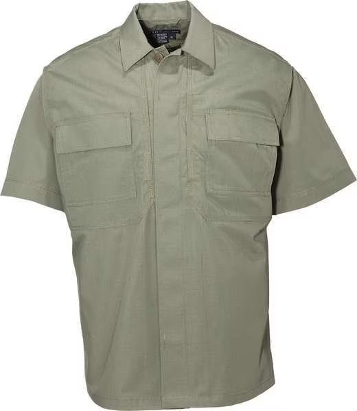 Taclite TDU Shrt Slv Shirt, M, TDU Green, 5.11, Mfr# 71339