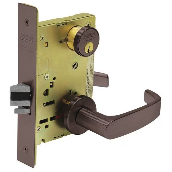 Lever Lockset, Mechanical, Entrance, SARGENT, Mfr# 8205 LNL 10B