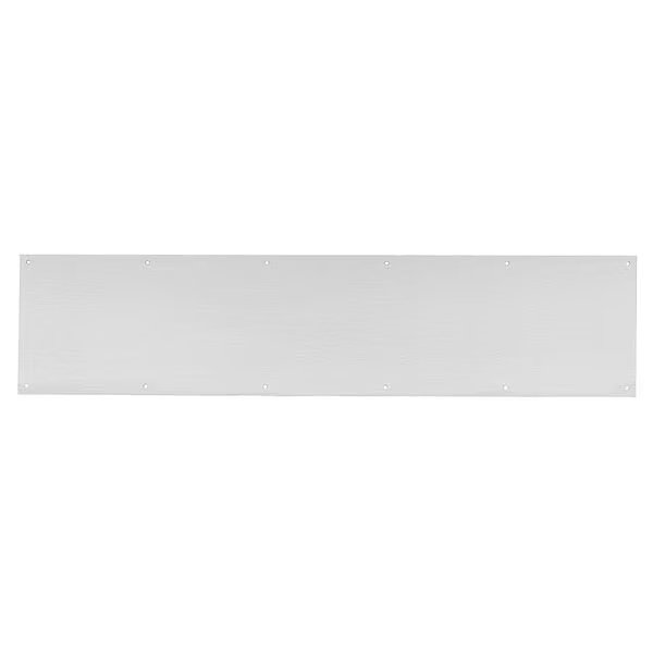 Door Protection Plate, 12In H x 34In W, IVES, Mfr# 8400 US32D 12X34 B-CS