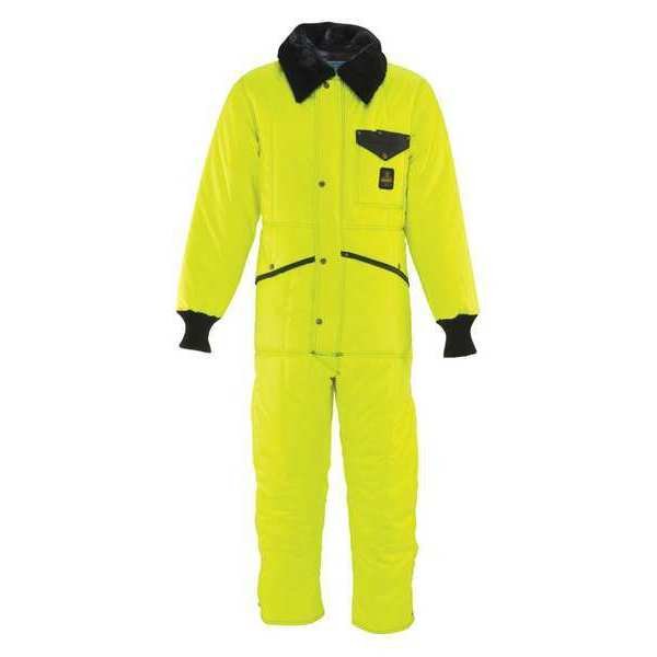 Coverall Hivis Coverall Lime 5Xl, REFRIGIWEAR, Mfr# 0344RHVL5XLL2