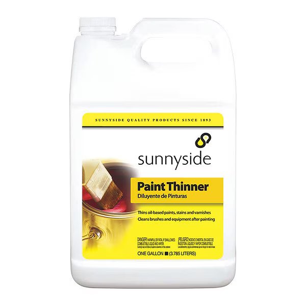 Paint Thinner, Plastic Bottle, 1 gal., Sunnyside, Mfr#: 701G1