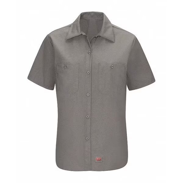 PML Womens SS Work Shirt, 6, Red Kap, Mfr#: SR5TGY SS 06