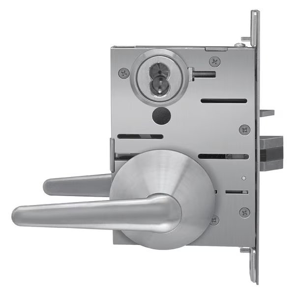 Mortise Lockset, Lever, LH 630 Rose, Series LH 630, Intruder, BEST, Mfr# SPSLMLINL16F630LHRB