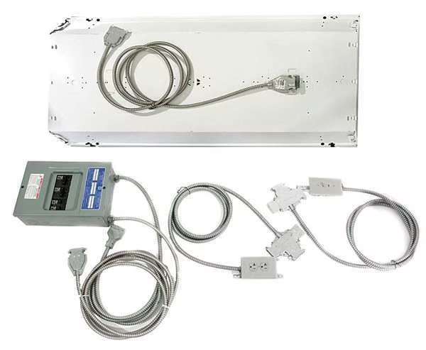 Modular Wiring Kit, 16 ft. x 16 ft., Gray, Porta-Fab, Mfr#: MW1616G