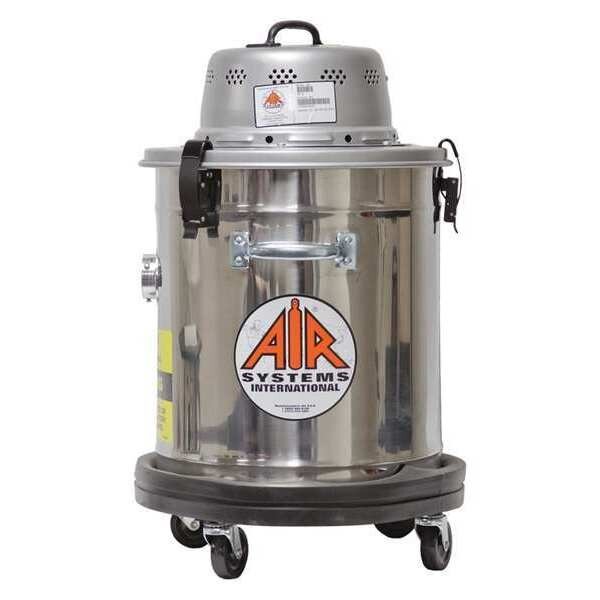 5 Gal Hepa Vacuum-Ss Steel Tank 1.25Hp, AIR SYSTEMS INTL, Mfr# AV-5