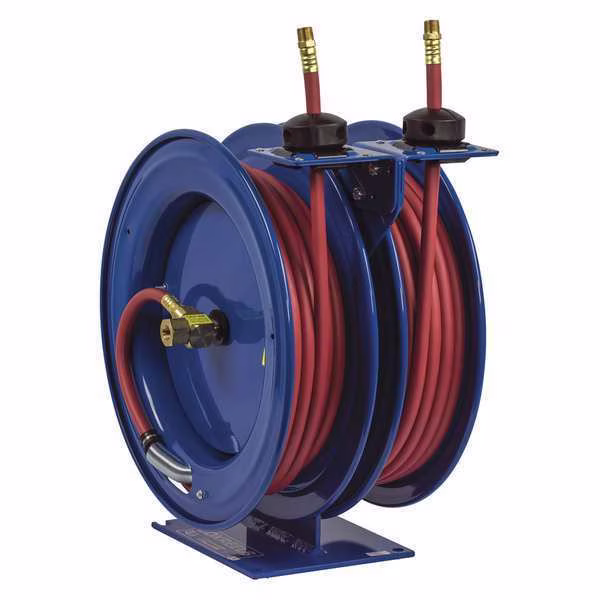 Spring Return Hose Reel, 3/8 in Hose Dia., 25 ft Length, 300 psi, COXREELS, Mfr# C-LP-335-335