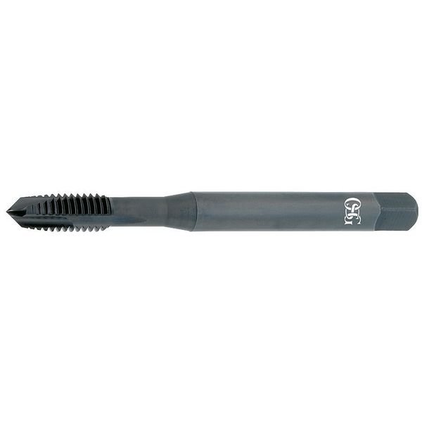 Spiral Point Tap, M10-1.25, Plug, Metric Fine, 3 Flutes, Oxide, OSG, Mfr# 2591701