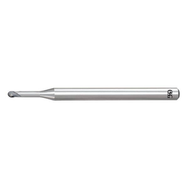 End Mill, Ball, 0.80mm D, 45.00mm OAL, 2FL, Osg, Mfr#: 3110912