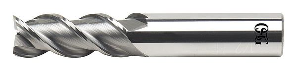 End Mill, Corner R., 3/4in D, 4in OAL, 3FL, Osg, Mfr#: 20426000