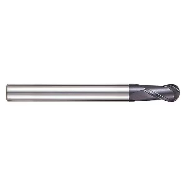 Solid Carb End Mill, 3/8inDiax4Lin, 2Flute, YG-1 TOOL CO, Mfr# 93129