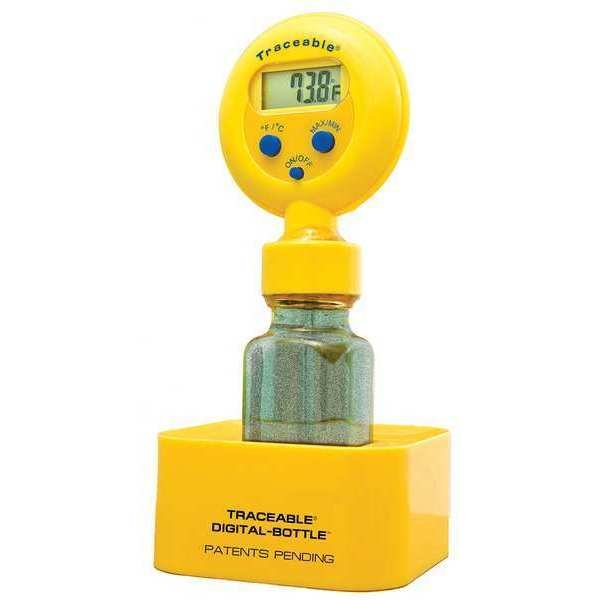 Digital Therm Digital-Bottle Refrig, Traceable, Mfr#: 4428