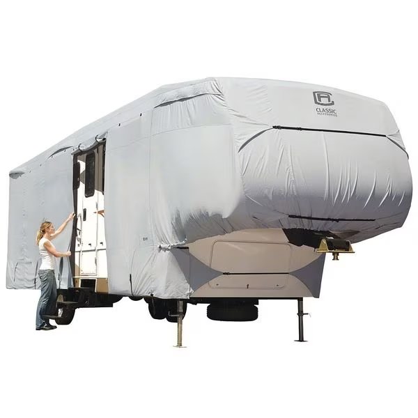 PolyPro RV Cover, 33 ft-37 ft, Grey, CLASSIC ACCESSORIES, Mfr# 80-319-181001-RT