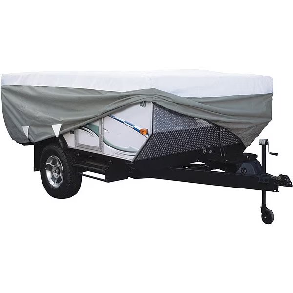 Camper Trailer Cover, 18 ft-20 ft L, Grey, CLASSIC ACCESSORIES, Mfr# 80-043-193106-00