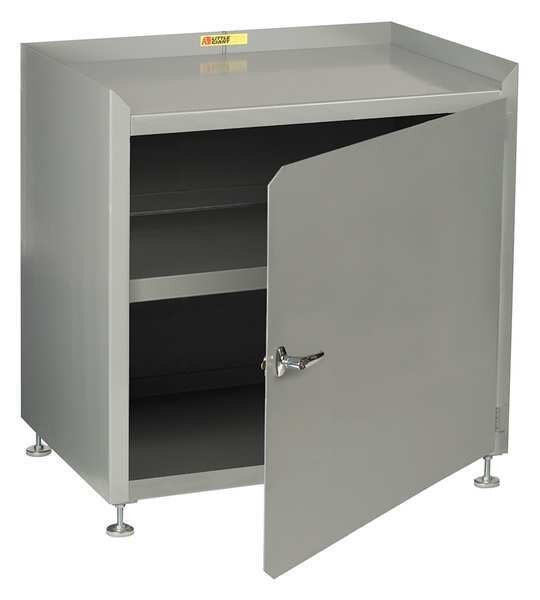 12 ga. Steel Storage Cabinet, 18 in W, 41 in H, Stationary, Little Giant, Mfr#: MC3-1D-1818-LL