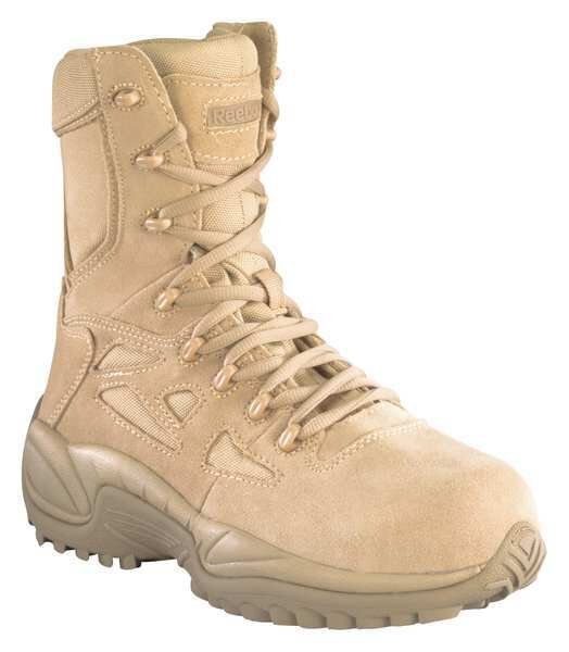 Work Boots, Composite, Women, 5, M, Tan, PR, REEBOK, Mfr# RB894