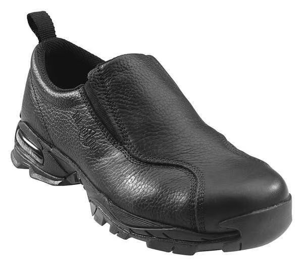 Work Shoes, Men, 11W, Slip On, Black, PR, NAUTILUS SAFETY FOOTWEAR, Mfr# N1630 SZ: 11W