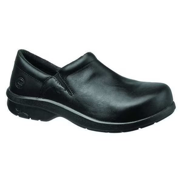 SlipOn Work Shoes, Alloy, Wmns, 8W, Blk, PR, TIMBERLAND PRO, Mfr# 87528