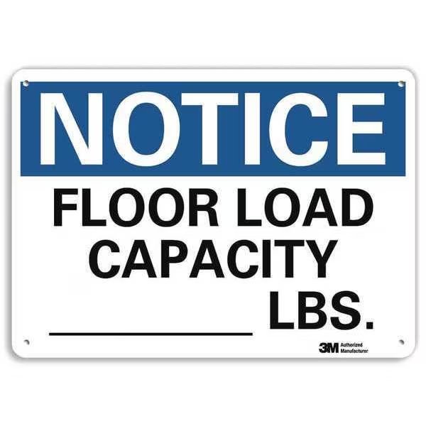 Plastic Notice Sign, 4 Holes, 14
