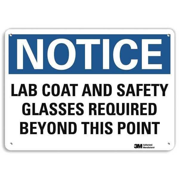 Plastic Notice Sign, 4 Holes, 10