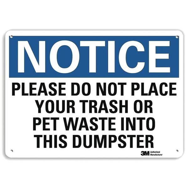 Notice Sign, 14