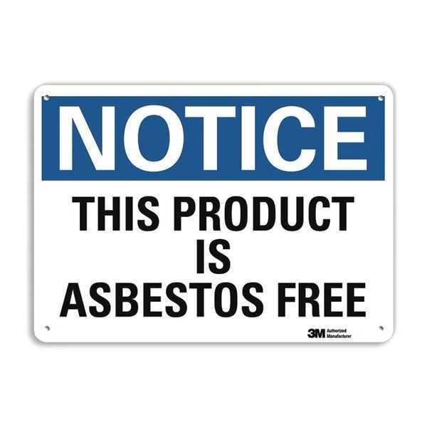 Danger Sign, 7 in H, 10 in W, Plastic, Vertical Rectangle, English, U5-1567-NP_10X7, LYLE, Mfr# U5-1567-NP_10X7