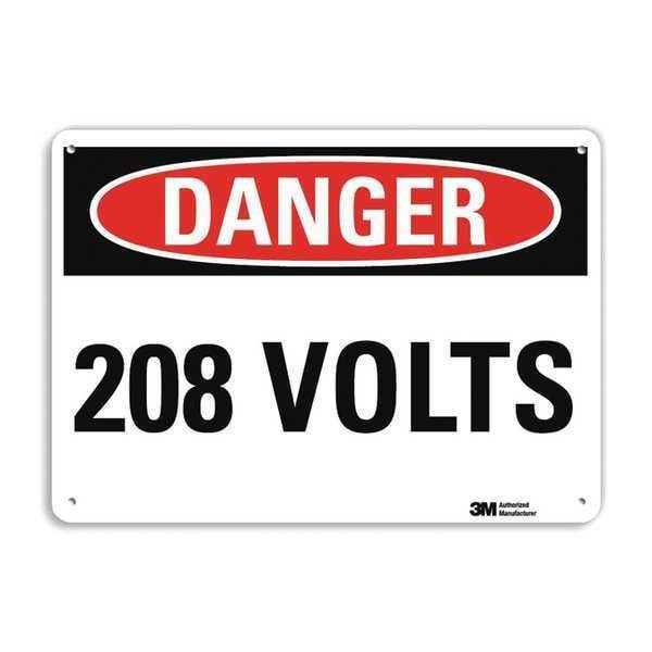 Plastic Danger Sign, 4 Holes, 14