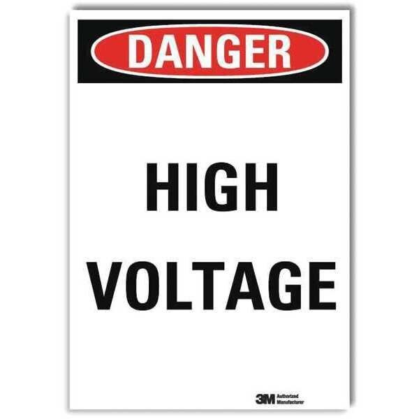Danger Sign, Self-Adhesv Mount, 5inWx7inH, U3-1602-RD_5X7, LYLE, Mfr# U3-1602-RD_5X7