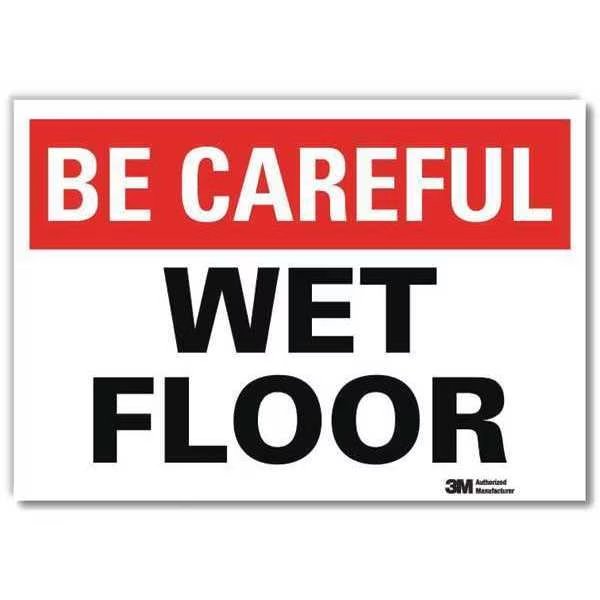 Safety Decal, 5 in H, 7 in W, Reflective Sheeting, Horizontal Rectangle, English, U7-1056-RD_7X5, Lyle, Mfr#: U7-1056-RD_7X5
