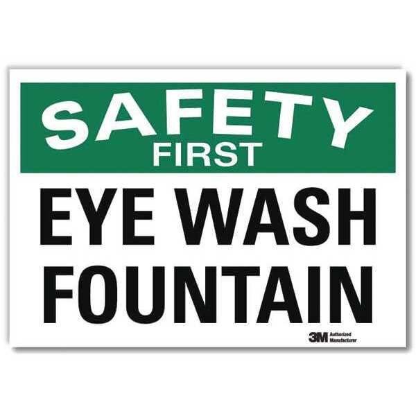Safety Decal, Reflctv Vinyl, 10inHx14inW, U7-1196-RD_14X10, LYLE, Mfr# U7-1196-RD_14X10