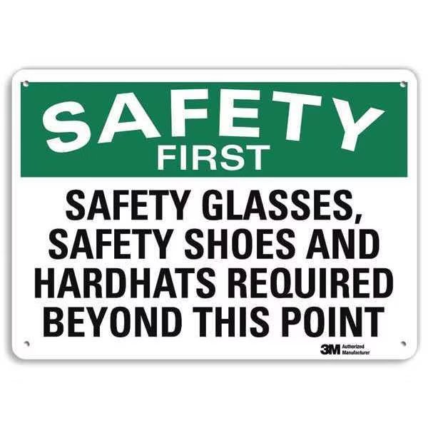 Plastic Safety Sign, 14