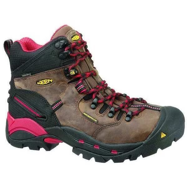 Size 11-1/2 Men's Hiker Boot Steel Work Boot, Brown, KEEN, Mfr# 1007024