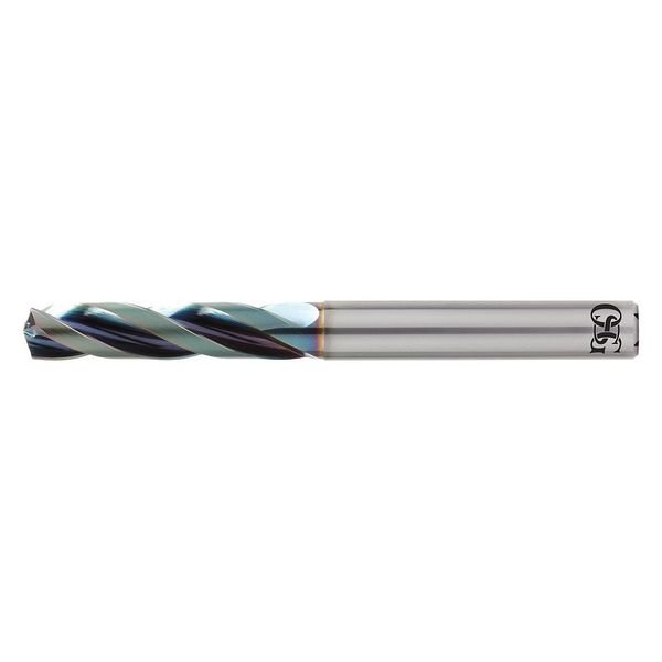Screw Machine Drill Bit, 15.00 mm Size, 140  Degrees Point Angle, Solid Carbide, WD1 Finish, OSG, Mfr# 8661500