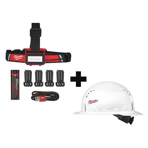 General Purpose Headlamp, Proprietary, MILWAUKEE TOOL, Mfr# 2115-21, 48-73-1011