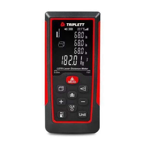 Laser Distance Meter, Triplett, Mfr#: LD70