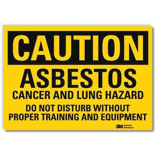 Caution Sign, 7 in H, 10 in W, Vertical Rectangle, English, U4-1056-RD_10X7, LYLE, Mfr# U4-1056-RD_10X7