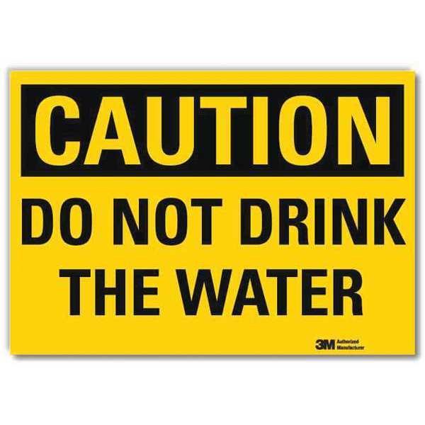 Safety Sign, 10 in H, 14 in W, Reflective Sheeting, Horizontal Rectangle, English, U4-1168-RD_14X10, LYLE, Mfr# U4-1168-RD_14X10