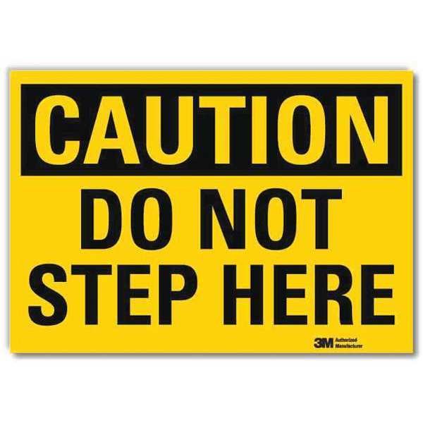 Safety Sign, 5 in H, 7 in Width, Reflective Sheeting, Horizontal Rectangle, English, U4-1204-RD_7X5, LYLE, Mfr# U4-1204-RD_7X5