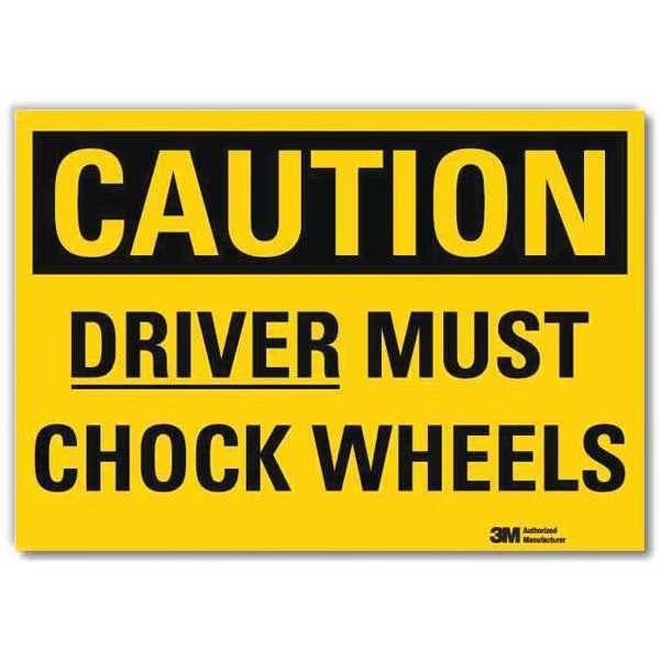 Safety Sign, 7 in Height, 10 in W, Reflective Sheeting, Vertical Rectangle, English, U4-1218-RD_10X7, LYLE, Mfr# U4-1218-RD_10X7