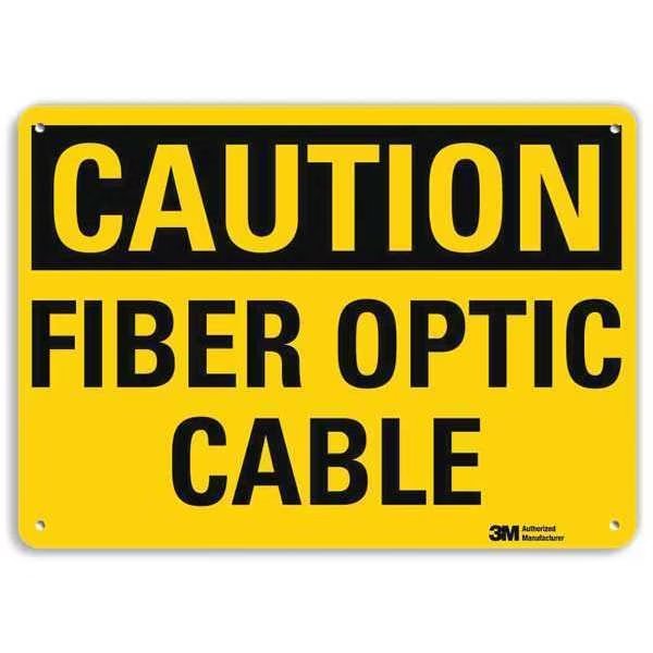 Safety Sign, 10 in Height, 14 in Width, Aluminum, Horizontal Rectangle, English, U4-1304-RA_14X10, LYLE, Mfr# U4-1304-RA_14X10